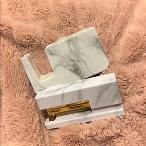 Marble Stapler + Tape Dispenser